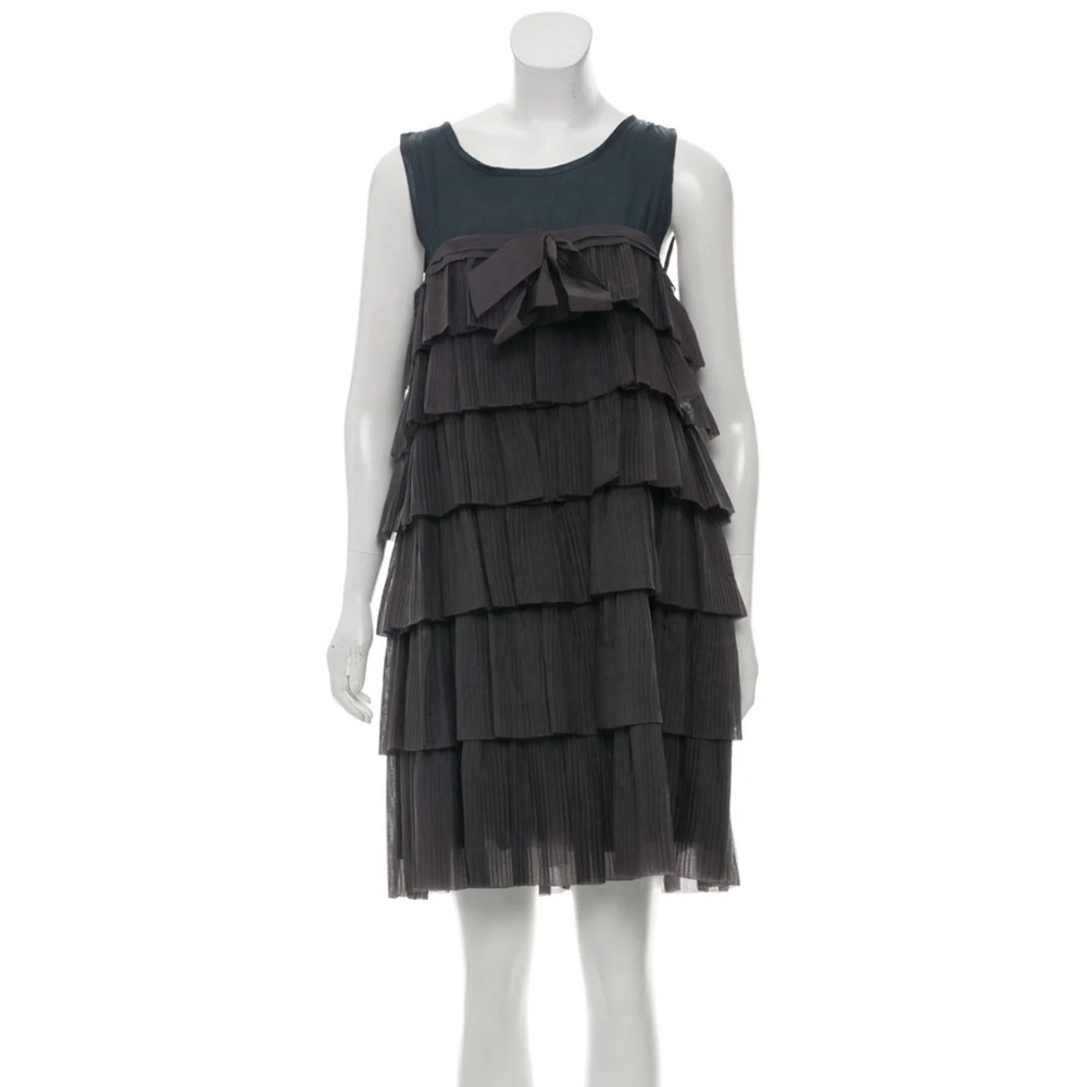 Marc by Marc Jacobs silk Tiered Sleeveless Dress